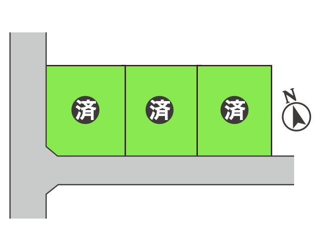 渋川市半田分譲地