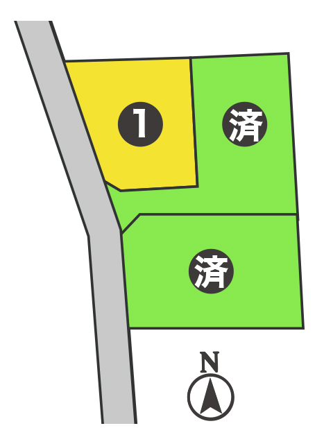 渋川市八木原分譲地
