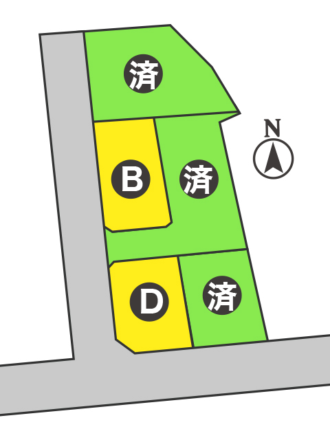 渋川市半田分譲地