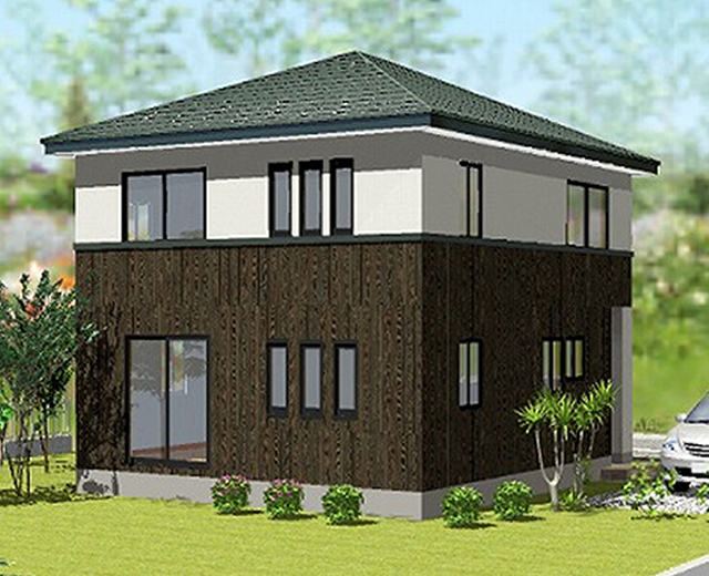 タイプ‐1シリーズ＜2-3LDK/寄棟タイプ＞No.04N 4LDKプラン