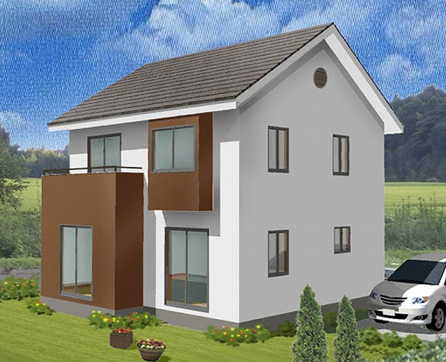 タイプ‐2シリーズ＜2-3LDK/切り妻タイプ＞No.17N 3LDKプラン(4LDK対応可)