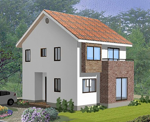 タイプ‐2シリーズ＜2-3LDK/切り妻タイプ＞No.20EW 3LDKプラン(4LDK対応可)