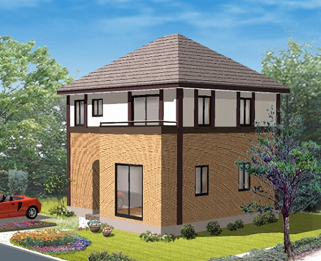 タイプ‐1シリーズ＜2-3LDK/寄棟タイプ＞No.21S 3LDKプラン(4LDK対応可)