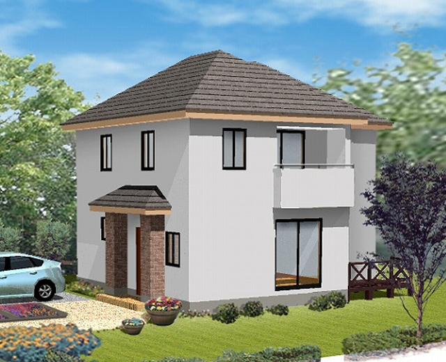 タイプ‐1シリーズ＜2-3LDK/寄棟タイプ＞No.23EW 3LDKプラン(4LDK対応可)