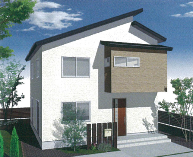 カントリーキュービック4＜3LDK＞全方向敷地対応