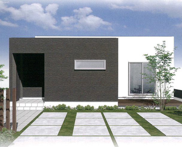 リッチシングル＜1LDK＞南玄関プラン(全方向敷地対応)