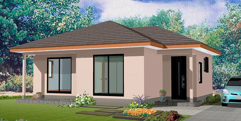 和(なごみ)＜2LDK＞東玄関プラン